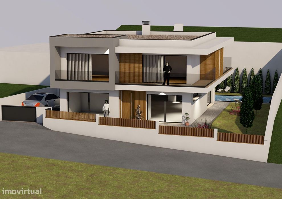 NOVA Moradia T4 Isolada com piscina e garagem