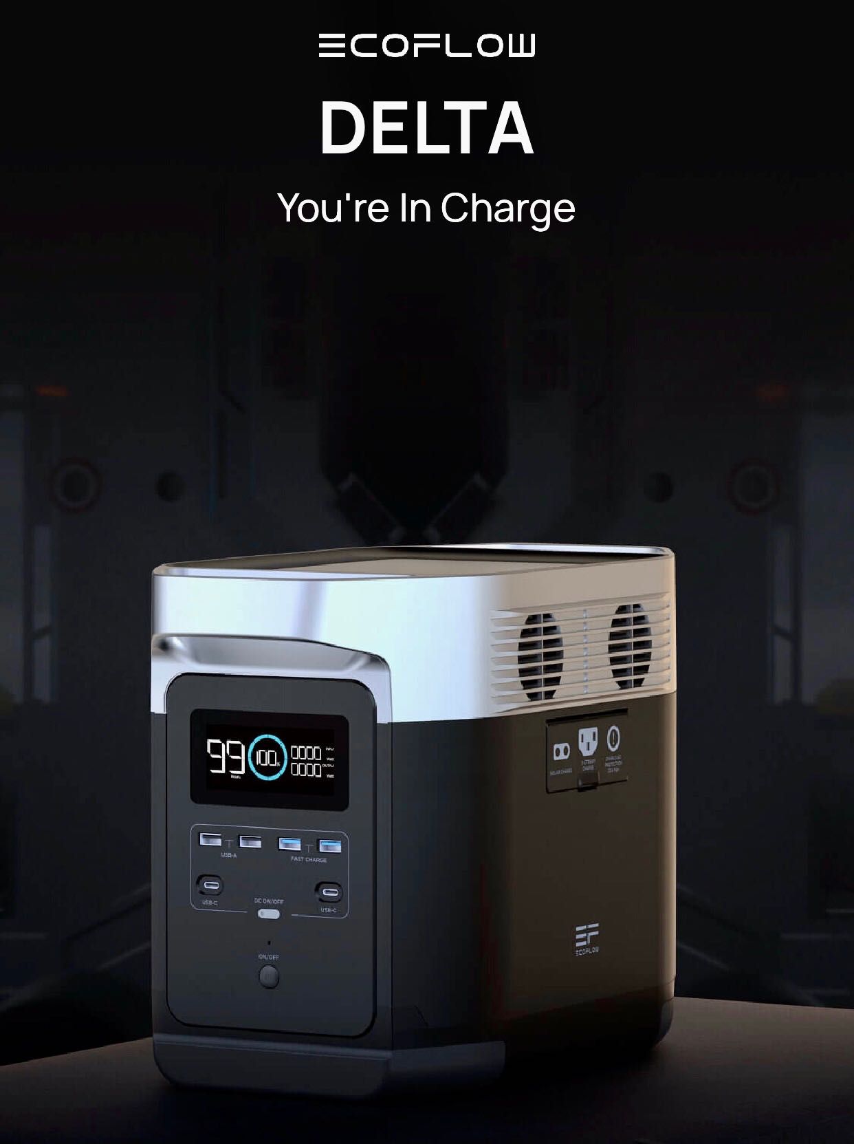 Зарядная станция Ecoflow Delta EF3Pro