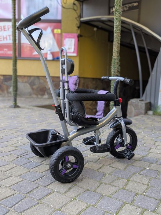 Дитячий трех колісний велосипед- коляска