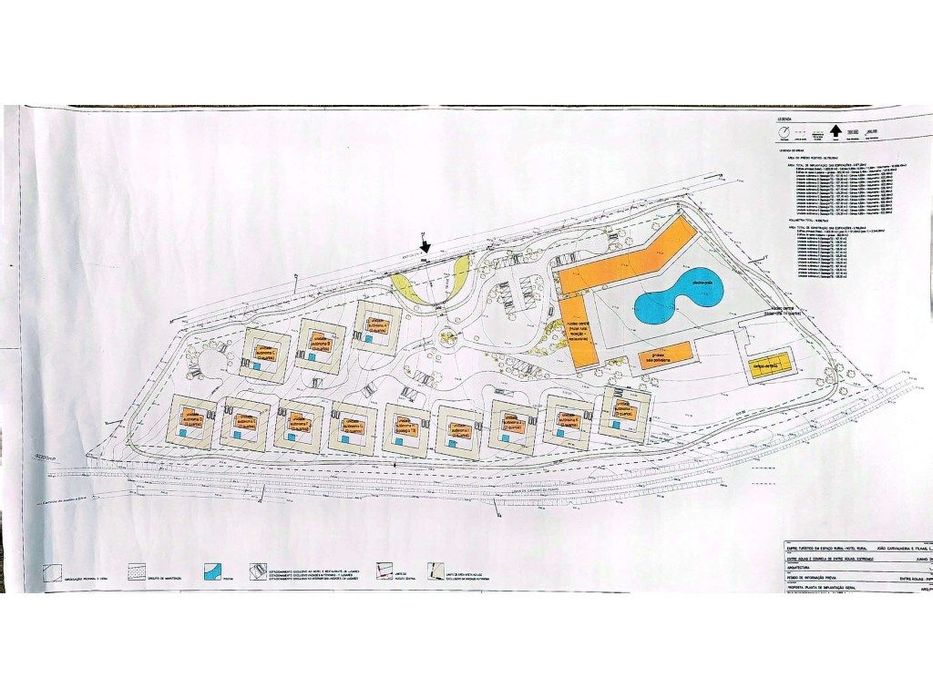 Terreno para construção de aldeamento turístico