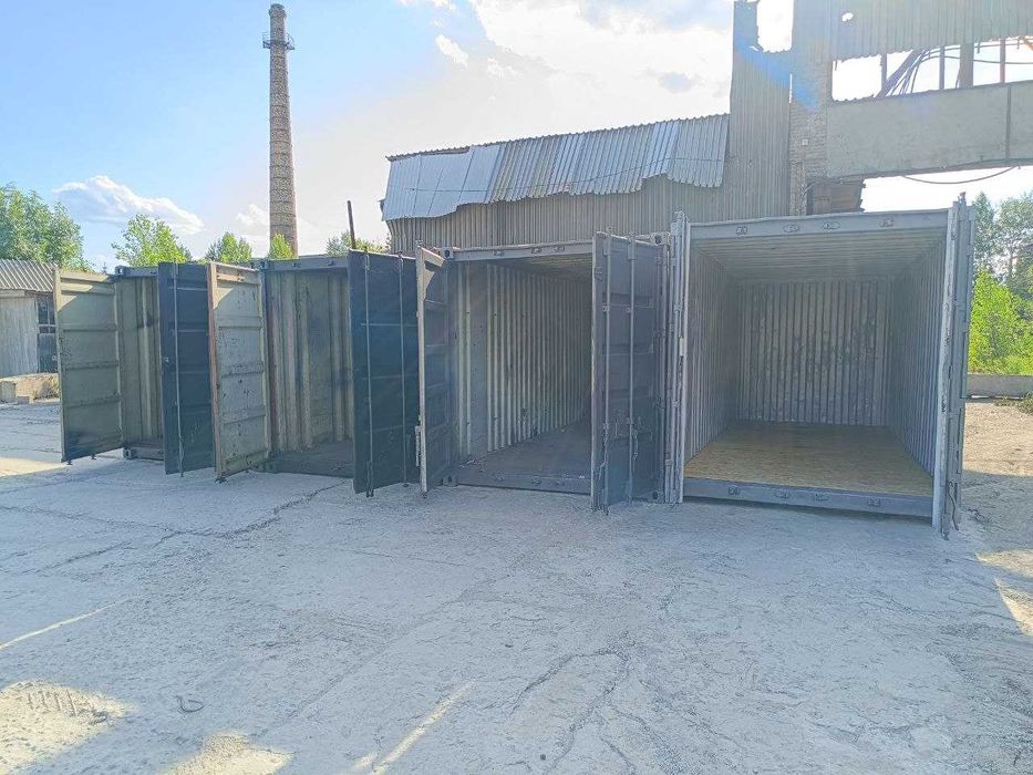 Морські контейнери у продажі, сухі та в гарному стані 20 - футові