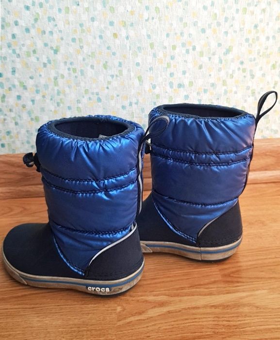 CROCS Winter Puff Boot Kids дитячі зимові 26 р.C9 Сапоги зимние