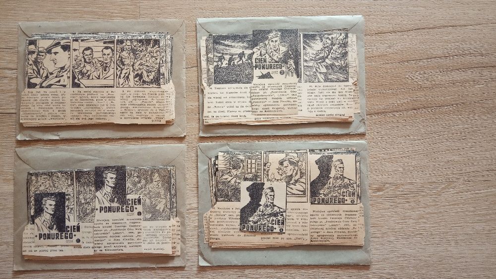 Komiks O Dziejach Oddziału Kapitana Jana Piwnika " Ponurego " 1969 rok