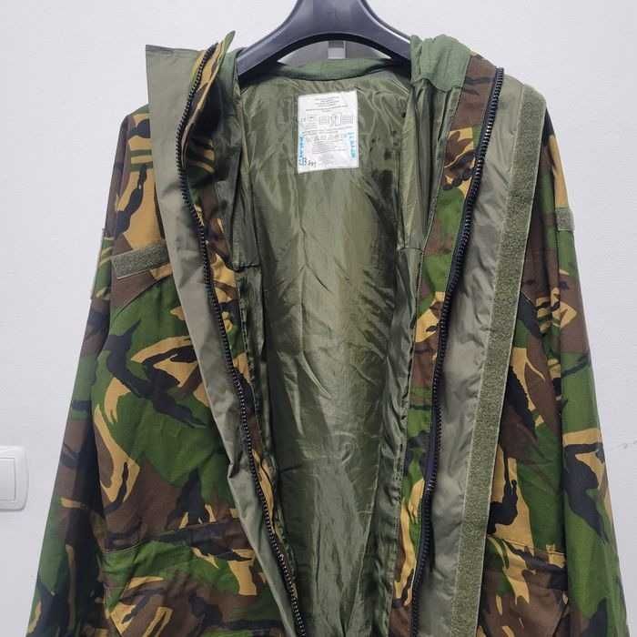 Kurtka gore-tex (L) wzrost 190 cm. Przeciwdeszczowa, DPM Holandia