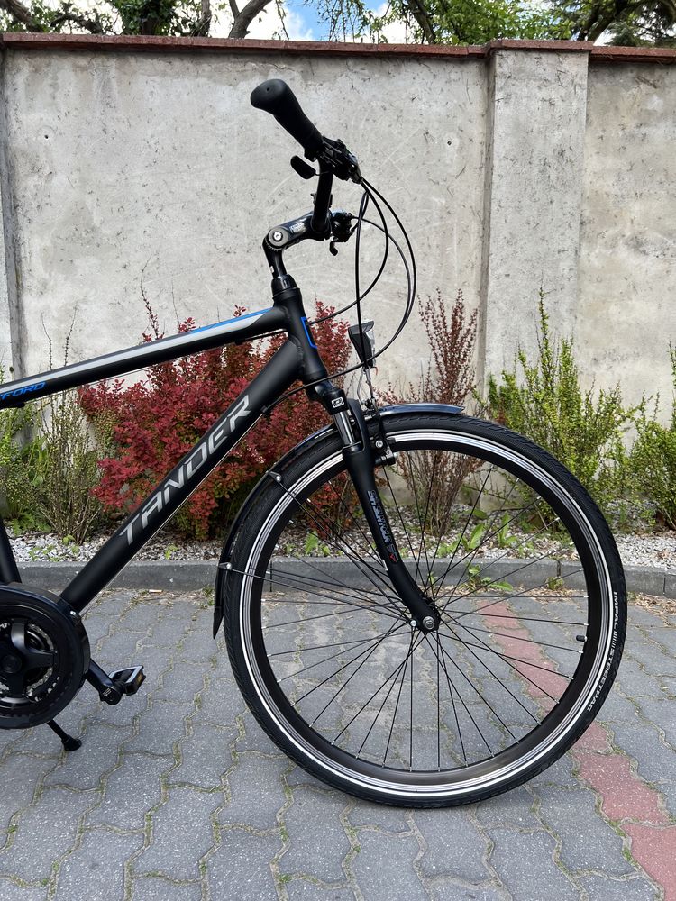 NOWY Aluminiowy rower trekkingowy Tander 28" koła, Shimano
