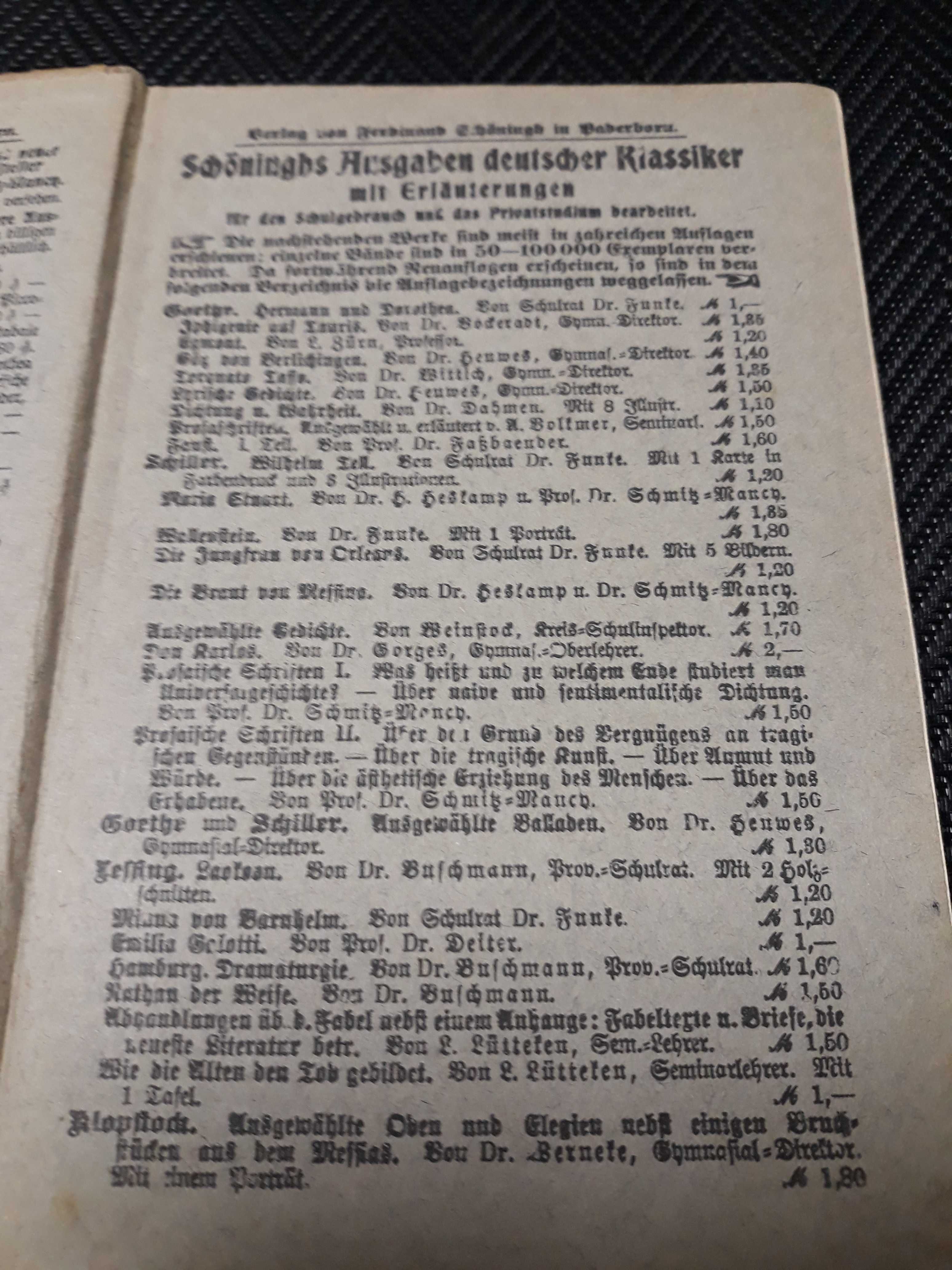 Litetatura piękna klasyczna , antyk ,Dziewica Orleanska 1841,