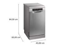 sprzedam zmywarkę Bosch Serie 6 SPS6YMI17E wolnostojąca srebrna 45cm