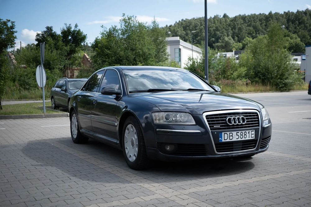 Audi A8 Car audio, Lodówka, solar, masaż foteli, najbogatsza wersja