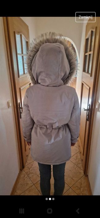 Kurtka parka K.ZELL szara