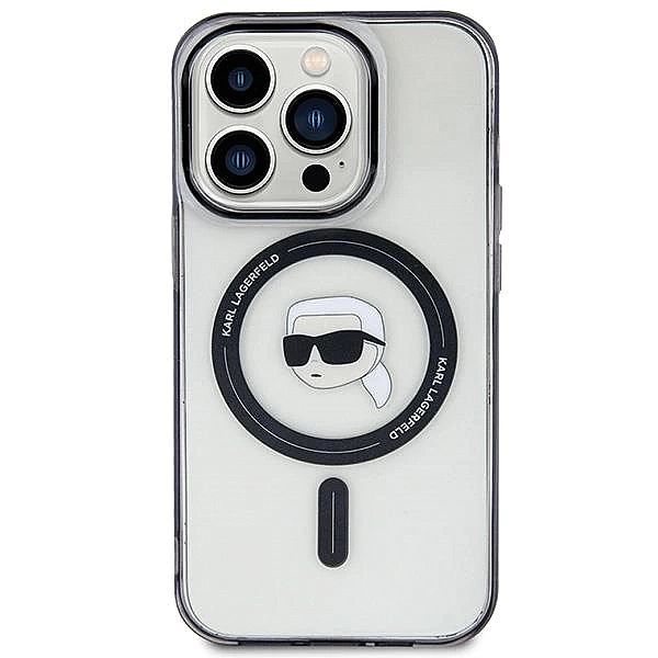 Etui Karl Lagerfeld IML Karl's Head MagSafe do iPhone 15 Pro Max - prz