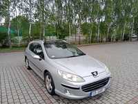 Peugeot 407 SW, 2230 benzyna+ gaz panorama skóra 2005r