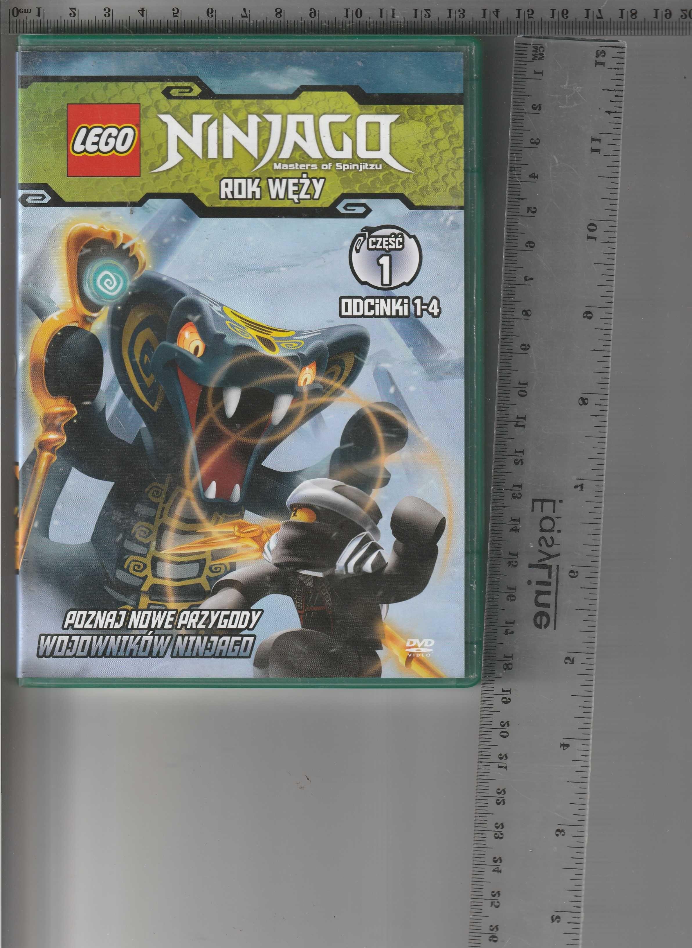 LEGO Ninjago Rok węży część 1odcinki 1-4 DVD