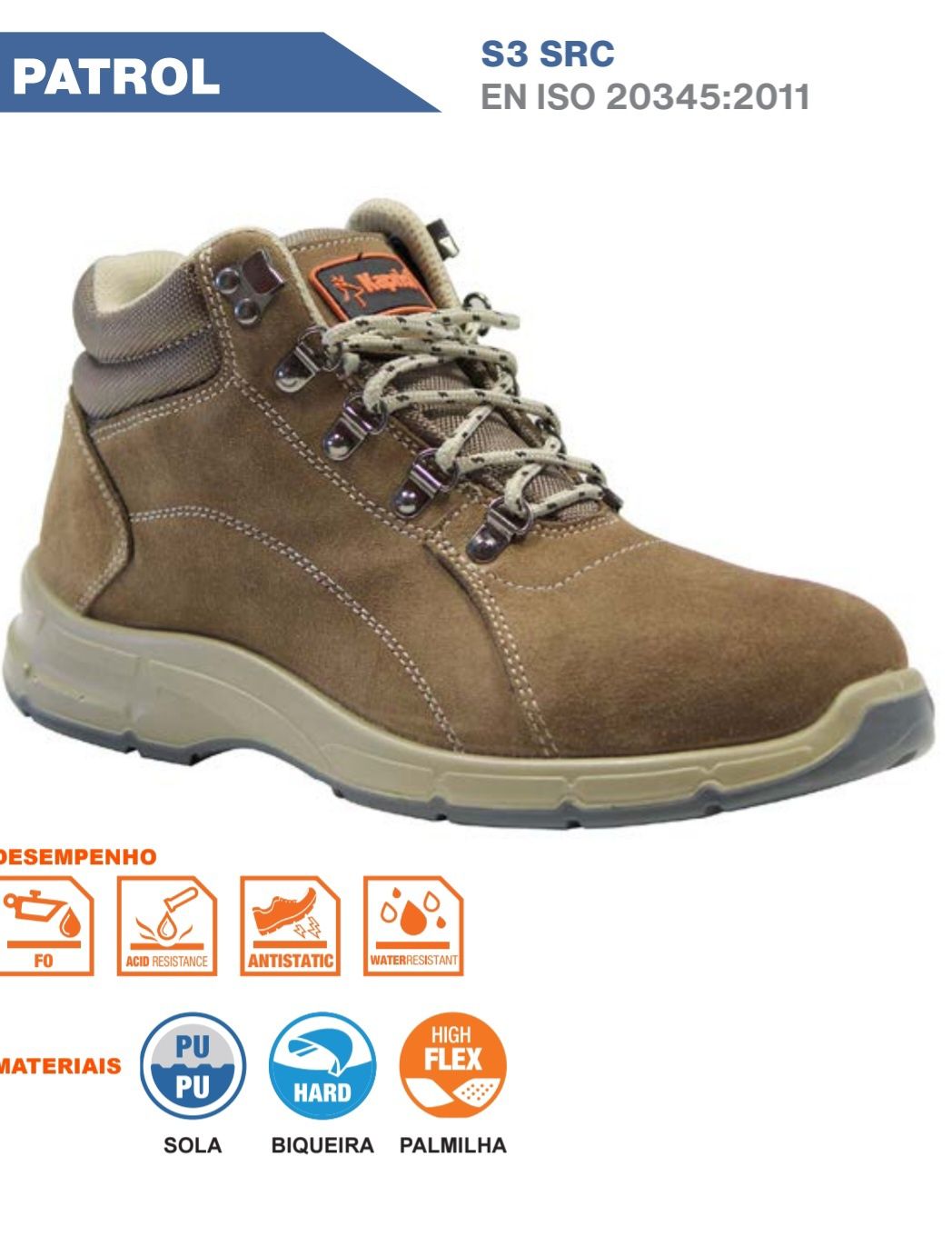 Bota de trabalho 38