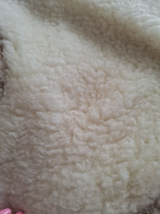 Koc ciepły wełna owcza