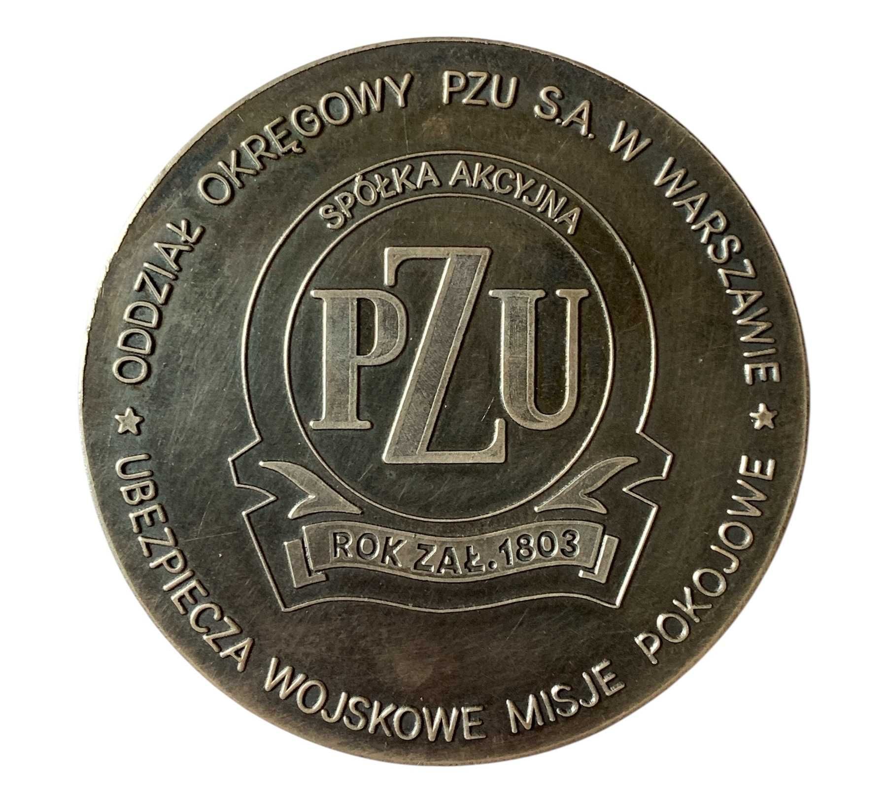 III RP: Medal Wojskowe Misje Pokojowe 10 Lat w Służbie Pokoju PZU