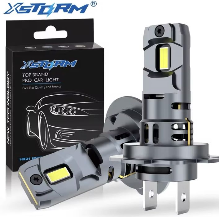 Лампочки LED XStorm цоколь H7 60 W 20000 LM 6500 K 12v