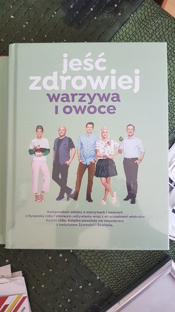 Jeść zdrowiej warzywa i owoce poradnik książka kucharska