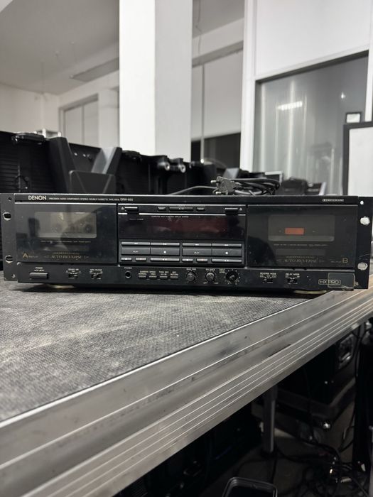 Denon DRW-850 Stereo Double Cassette Tape Deck