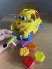 Інтервктивні іграшки машинка сортер котик бізікубик
