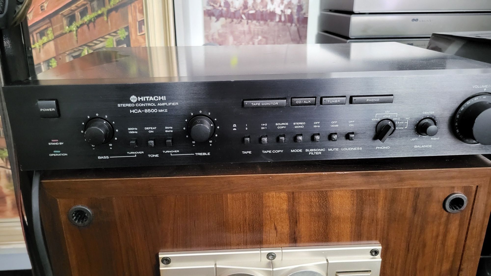 Hitachi HCA 8500km2 preamp