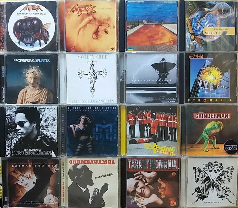 музыкальные компакт диски CD 70е 80е-90е разных стилей ROCK