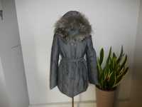 Lavine Puchowa Parka Naturalny Jenot L