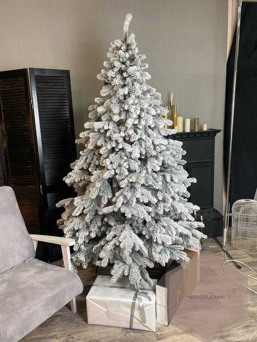 Віденська лита засніжена ялиночка.Штучна ялинка засніжена Ель Ёлка