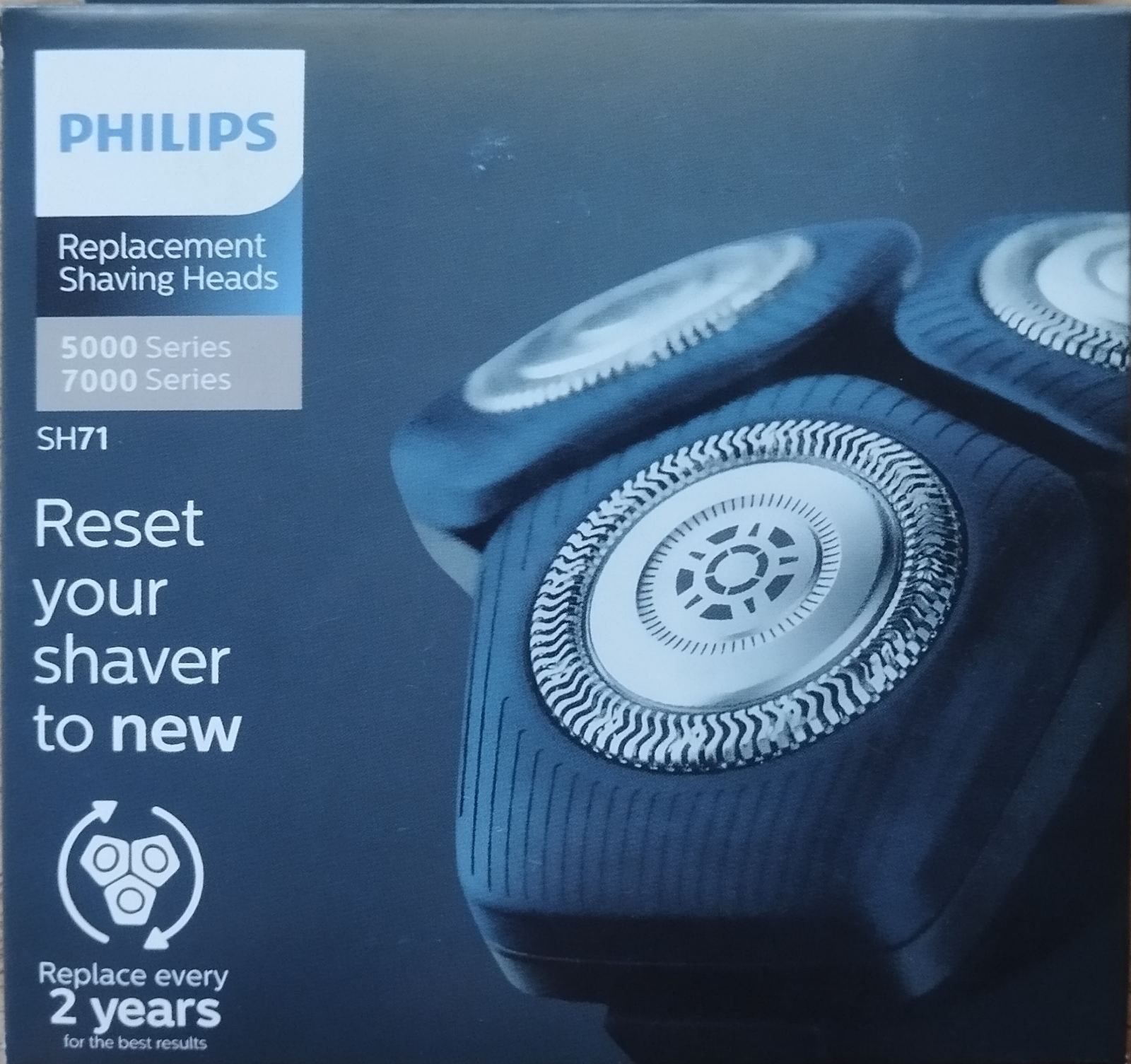 Комплект бритвенных головок к бритве Phillips SH71