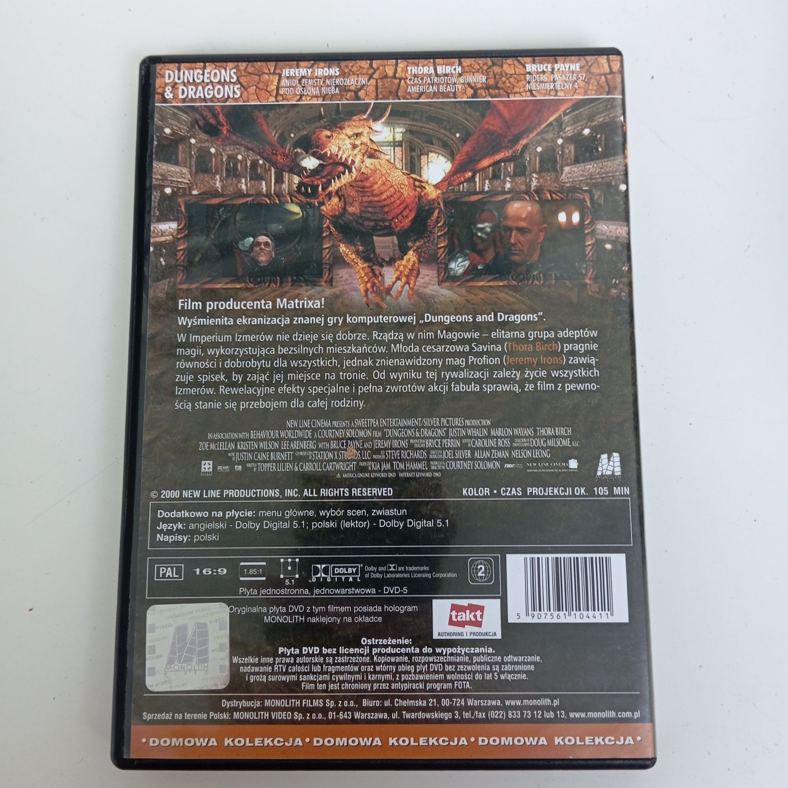 Lochy i Smoki, DVD, stan igła, super cena!
