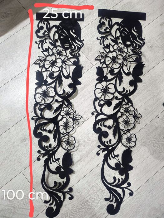 Zasłony+ panele ażurowe