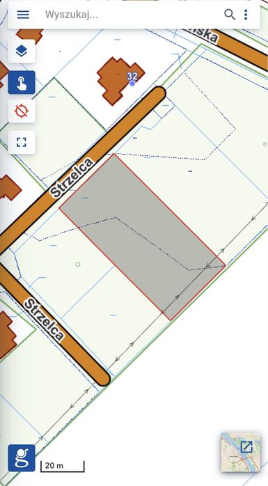 Działka budowlana Tomaszkowo, 0.255ha