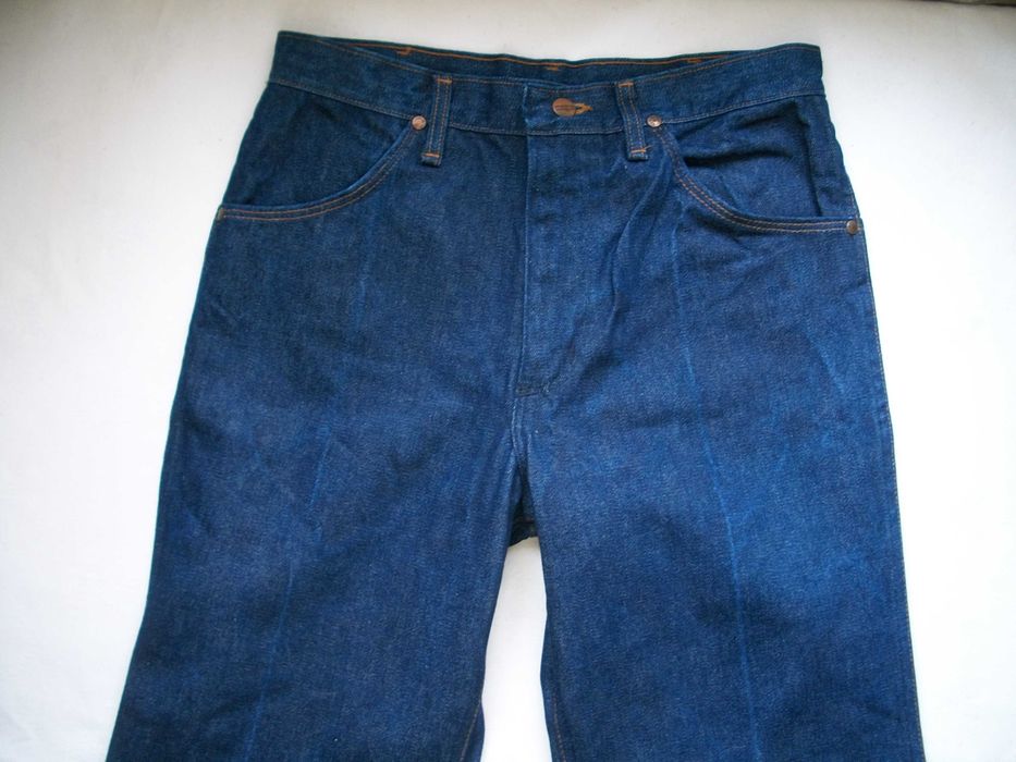 винтажные новые джинсы Wrangler Blue Bell расклешенные полут. 39 см