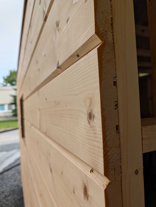 Deska bal elewacja gruba - 27 mm x 195 mm dom altana fasada szalówka