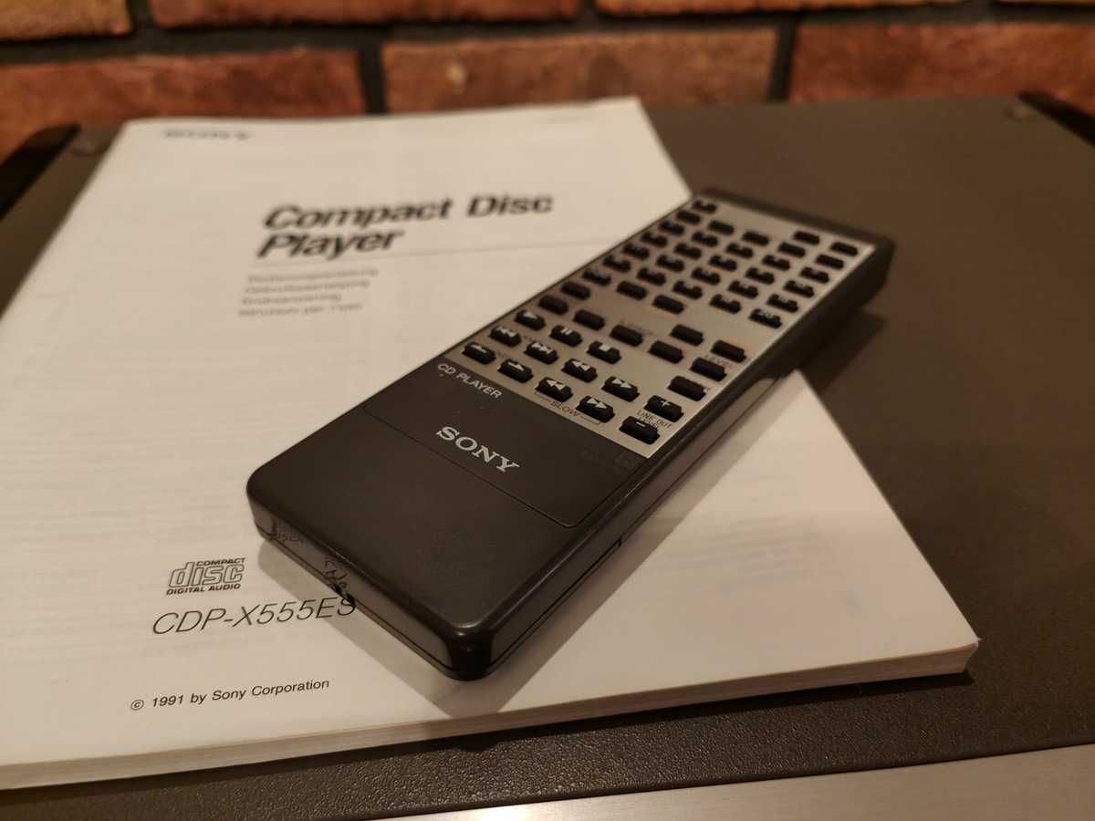 SONY CDP-X555ES ! 1 właścicieL ! Jedyny taki egzemplarz ! IDEAŁ
