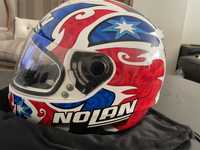 Capacete nolan réplica casey stoner