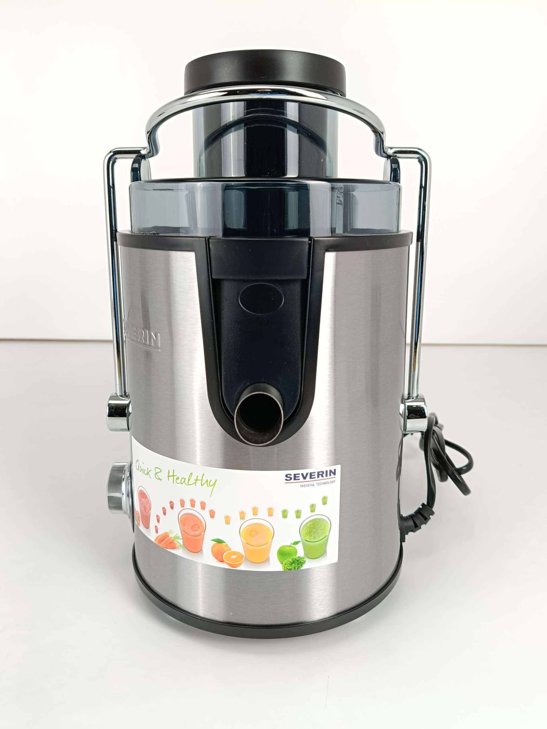 Sokowirówka Severin ES3566 srebrny/szary 400 W