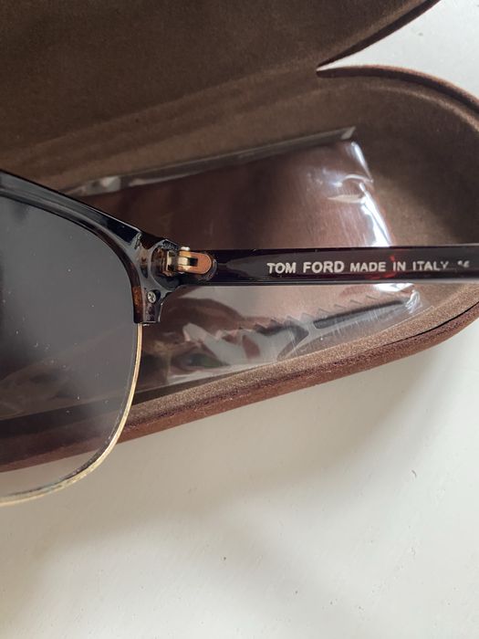 Tom Ford okulary prxeciwsloneczne brazowe