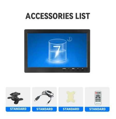 Монітор(для FPV) Podofo K101 (міні комплект)