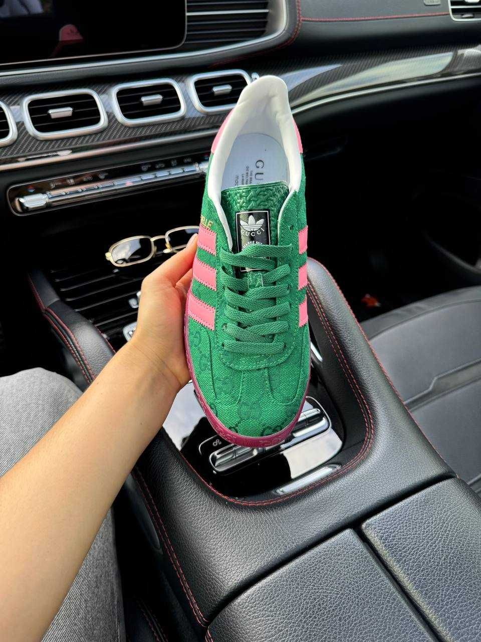 Adidas x Gucci Gazelle Green GG Monogram (36-40)