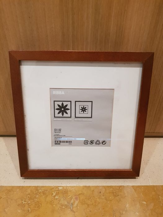 Moldura 1 Foto RIBBA IKEA Castanho