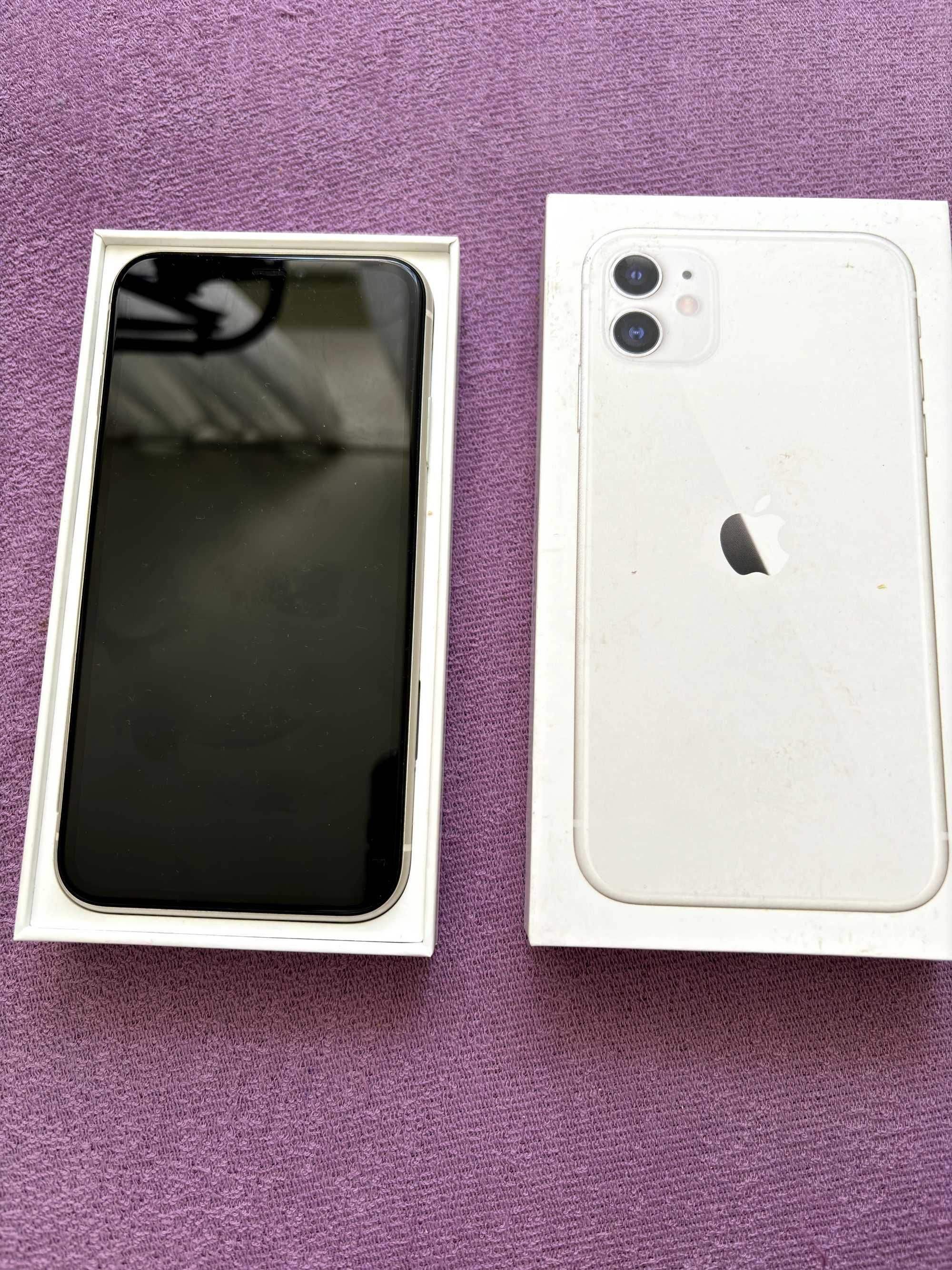 iPhone 11 64GB, biały, na gwarancji do 04.2025