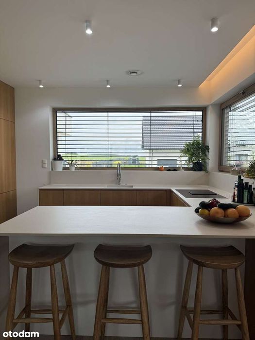 Nowoczesny dom parterowy- Krzeczyn Mały k. Lubina