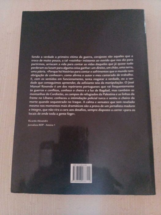 Livro "De Istambul a Nassíria - Crónicas da guerra no Iraque"
