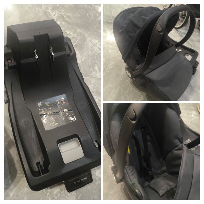 Wózek 4w1 King Lonex retro ISOFIX- jak nowy