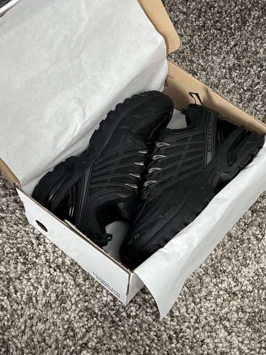 Чоловічі кросівки саломон Salomon ACS Pro GTX All Black [41-46]
