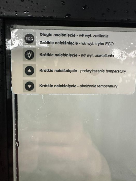 Lodówka chłodziarka  wąska slim 46 cm UBC 2017 r