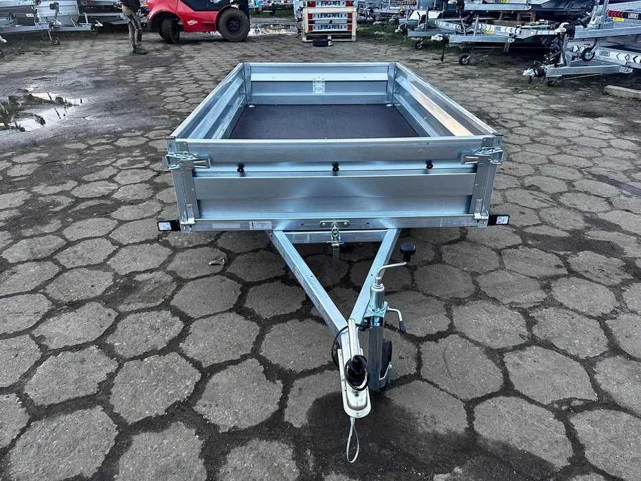 Przyczepa ZASŁAW 750KG 233x132cm KIPER dostawa RATY cena BRUTTO