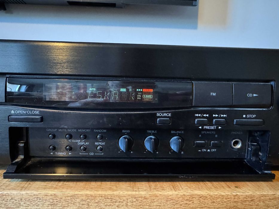 Amplituner ONKYO CR-70R RDS czarny