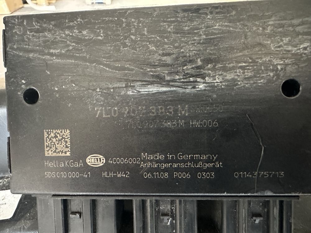 7L5.803.921.AA - bola de reboque electrica Porche Cayenne