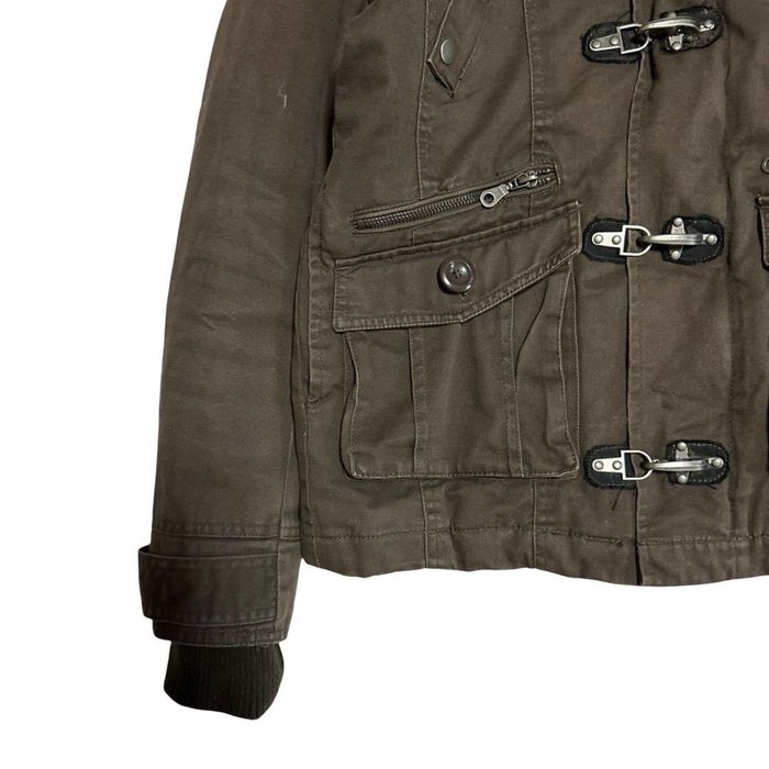 in the attic khaki puffer jacket archive japanese пуховик куртка